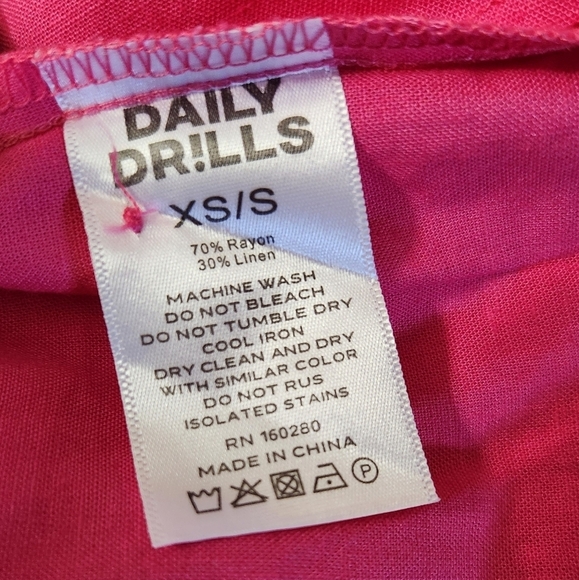 Daily Drills Linen Resort Top‎ - Picture 8 of 9